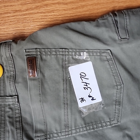 RedHead Olive Cargo Shorts heavy duty 34 number 3470 - Picture 4 of 7